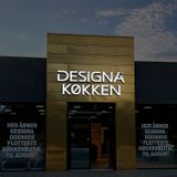 Lysskilt til Designa Køkken i Odense