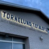 Lysskilt til Tornelund Totalbyg i Silkeborg